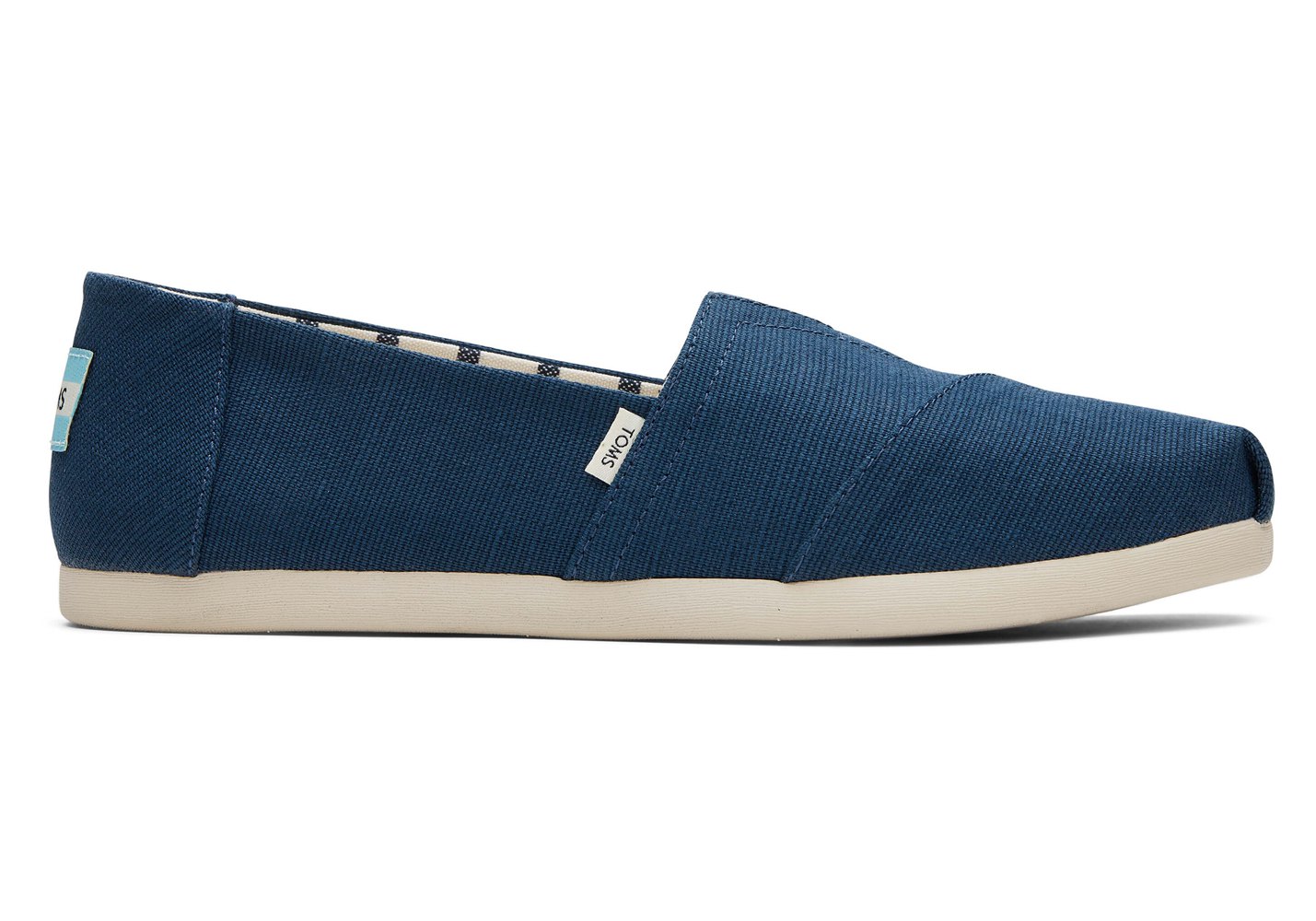 Toms Espadryle Męskie Granatowe - Alpargata Heritage Płócienne - 56SBNKRWC